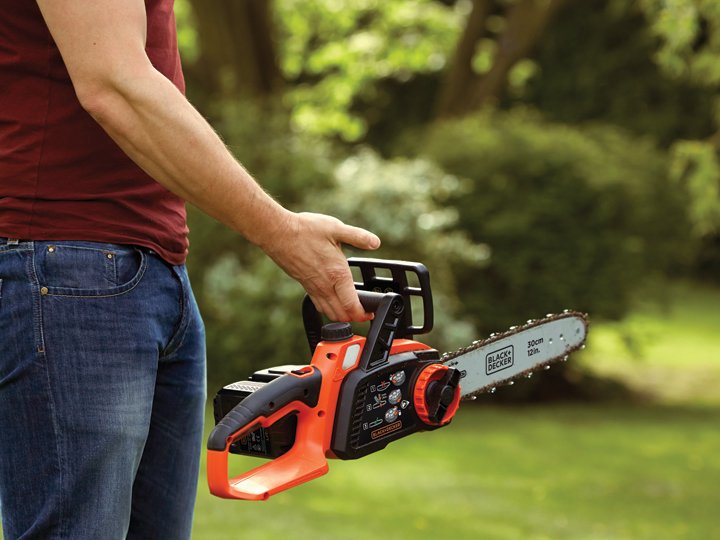 EAN 5035048480731 - Black & Decker GKC3630L20 motosierra Negro, Naranja imagen 8