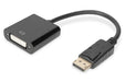EAN 4016032383222 - Digitus DB-340409-001-S adaptador de cable de vídeo 0,15 m DVI-I Negro imagen 1