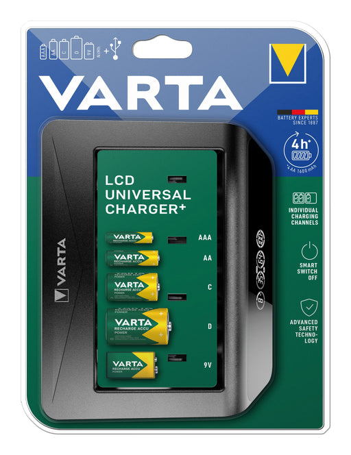 EAN 4008496988334 - Varta Universal Charger+ cargador de batería Corriente alterna imagen 1