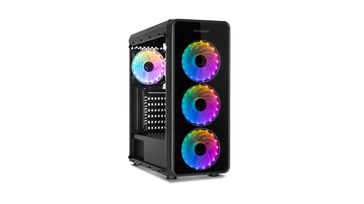 EAN 8436532169502 - NOX Hummer TGM Midi Tower Negro imagen 3