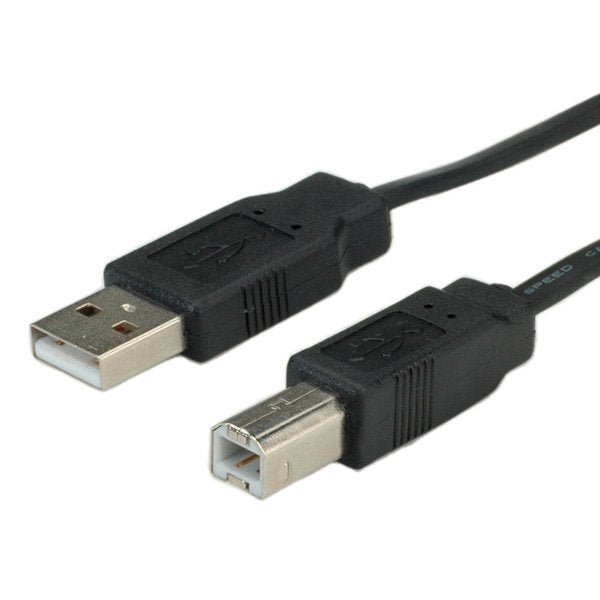Usb2.0 Flachcable A-B 0 8m