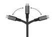 EAN 4014619881376 - Alcasa Kabel / Adapter cable USB USB4 Gen 2x2 1 m USB C Gris imagen 4
