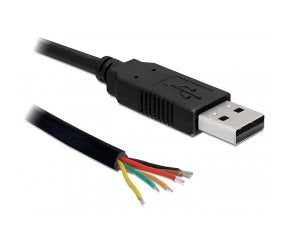 Delock Cable Usb 2.0 Macho> Serial Ttl 6 Extremos De Cable Abiertos 1.8 M (5 V)