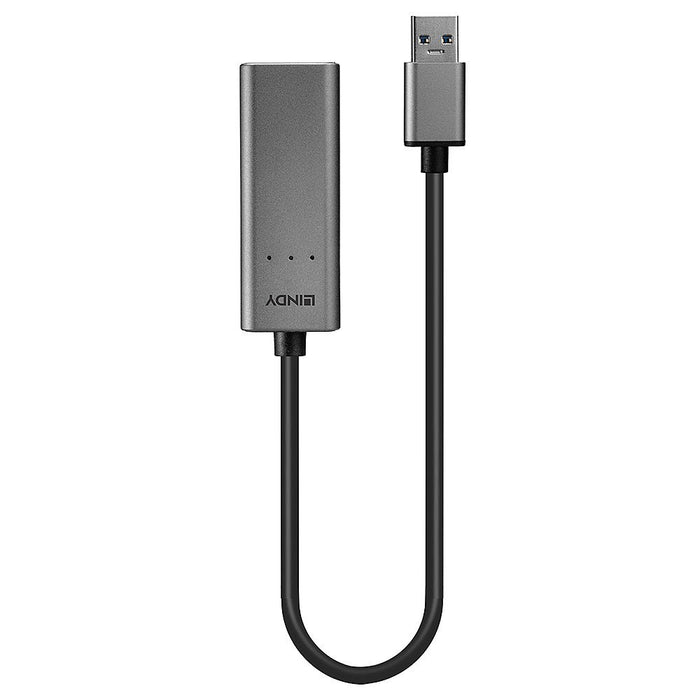 EAN 4002888433136 - Lindy 43313 cambiador de género para cable USB-A RJ-45 Plata imagen 2