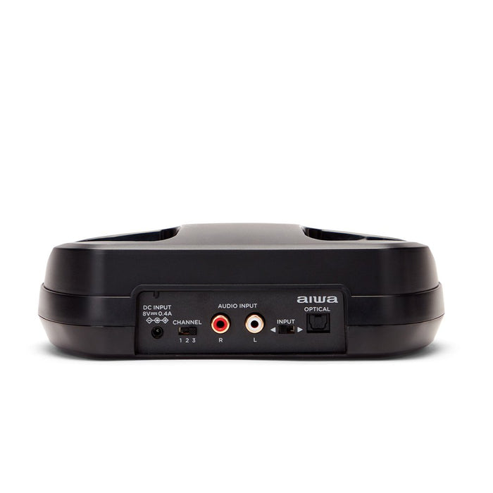 EAN 8435256897784 - Aiwa WHF-930D auricular y casco Auriculares Inalámbrico Diadema TV Negro imagen 7