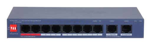 EAN 6937552421431 - Dahua Technology CS4010-8ET2GT-110 switch Gestionado L2 Gigabit Ethernet (10/100/1000) Energía sobre Ethe imagen 2