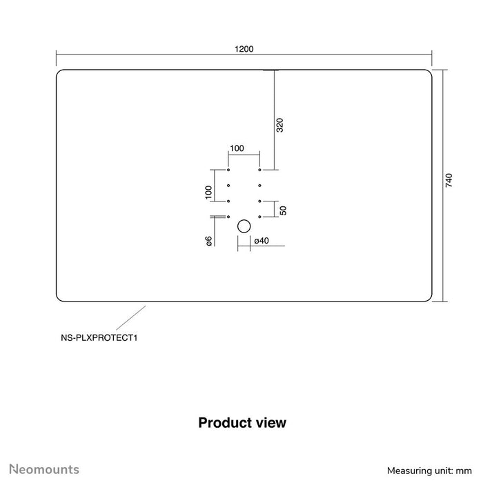 EAN 8717371448219 - Neomounts NS-PLXPROTECT1 mampara de protección 1 pieza(s) imagen 19