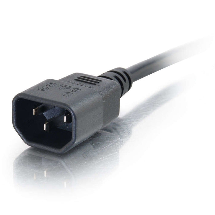 EAN 0757120885030 - C2G 88503 cable de transmisión Negro C14 acoplador C13 acoplador imagen 4