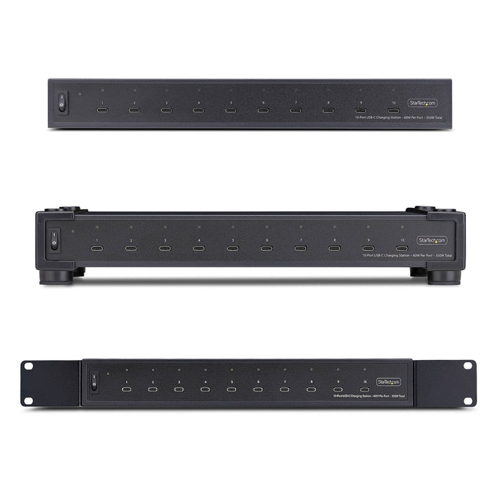 Startech.Com Hub - 10 X Usb-C - Desktop, An
