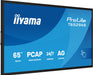 EAN 4948570125593 - iiyama T6529AS-B1AG pantalla de señalización Panel plano interactivo 163,8 cm (64.5") LED Wifi 500 cd / m imagen 7