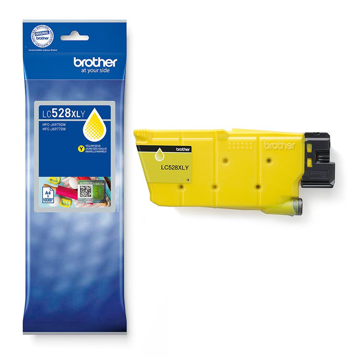 Brother Cartucho Amarillo Para Mfcj6975dw De Ultra Larga Duracion