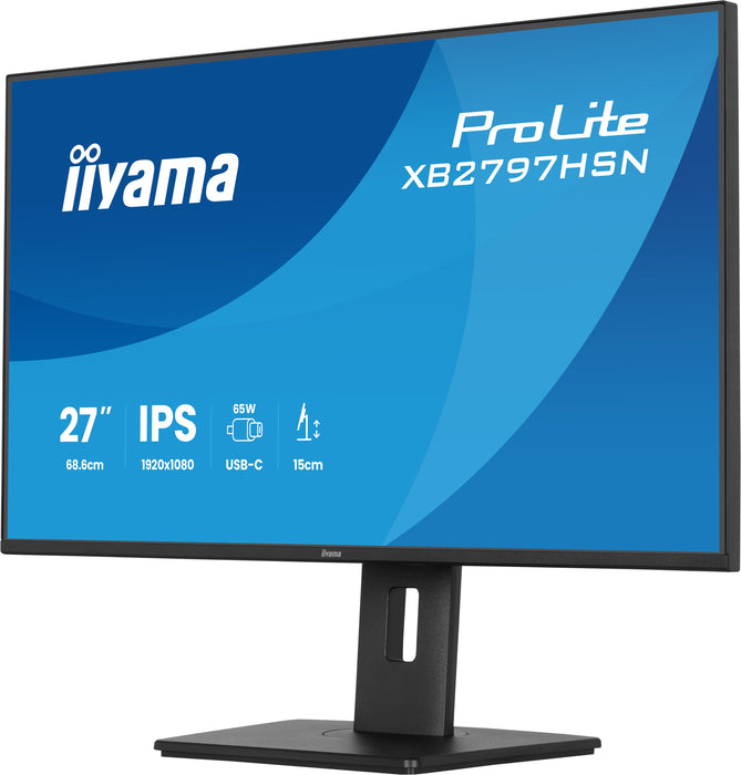 EAN 4948570125913 - iiyama ProLite XB2797HSN-B1 pantalla para PC 68,6 cm (27") 1920 x 1080 Pixeles Full HD LCD Negro imagen 6