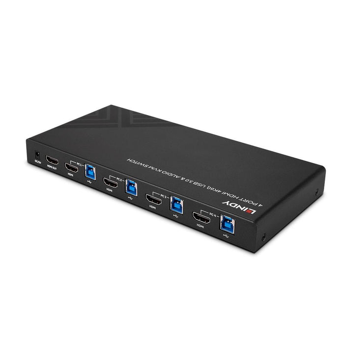 EAN 4002888393133 - Lindy 39313 interruptor KVM Negro imagen 2