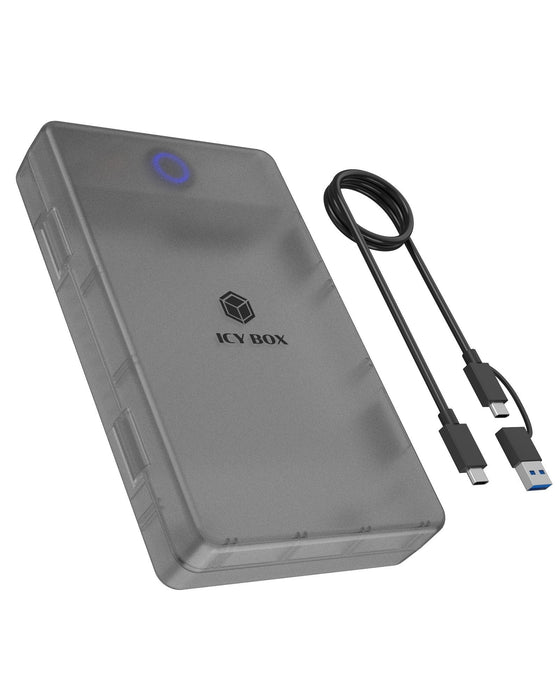Caja Icy Box Ib-388-Cu3  Para Disco Duro Sata Ssd/Hdd De 2,5"/3,5") 60928