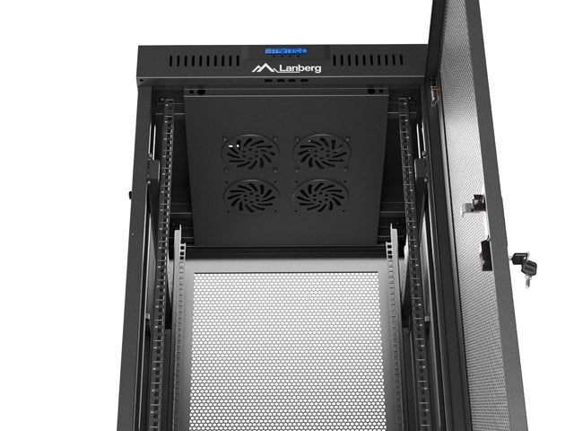 EAN 5901969446821 - Lanberg FF01-6637-23BL armario rack 37U Rack o bastidor independiente Negro imagen 8