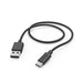 EAN 4047443486943 - Hama 00201594 cable USB USB 2.0 1 m USB A USB C 0,48 Gbit/s Negro imagen 1