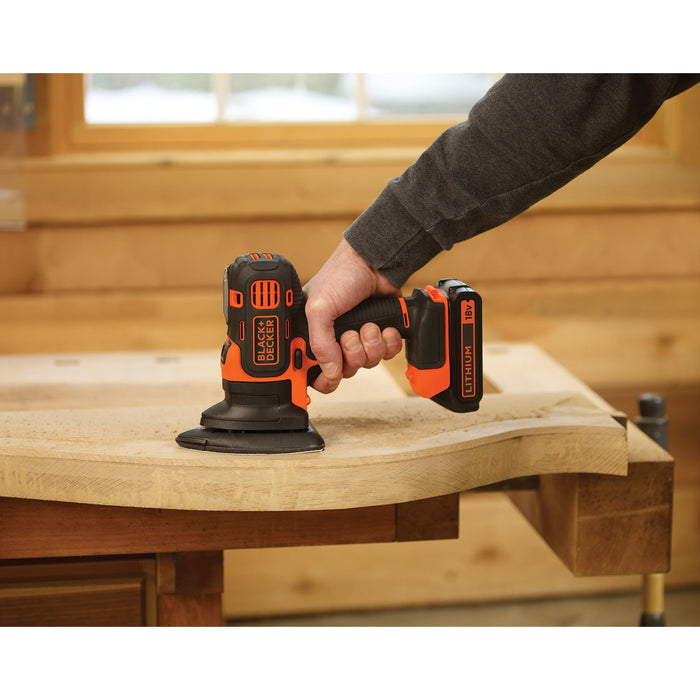 EAN 5035048494967 - Black & Decker MT218K-QW multiherramienta oscilante Negro, Naranja 8500 OPM imagen 9