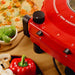EAN 8435484038263 - Cecotec Fun Pizza&Co Mamma Mia Vista fabricante de pizza y hornos 1 Pizza(s) 1200 W Rojo imagen 11