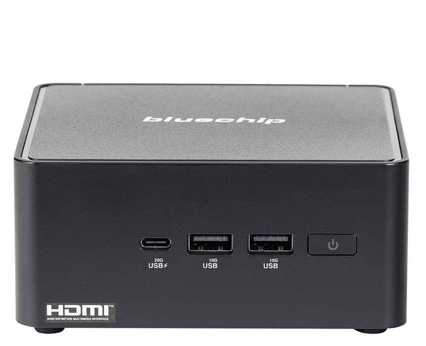 EAN 4250749710708 - bluechip BUSINESSline M1435 Intel Core 3 100U 8 GB DDR5-SDRAM 500 GB SSD Windows 11 Pro Mini PC Negro imagen 2