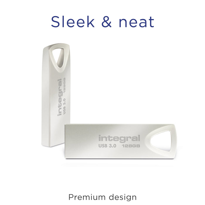 128gb Usb3.0 Drive Arc Metal Up To R-190 W-25 Mbs