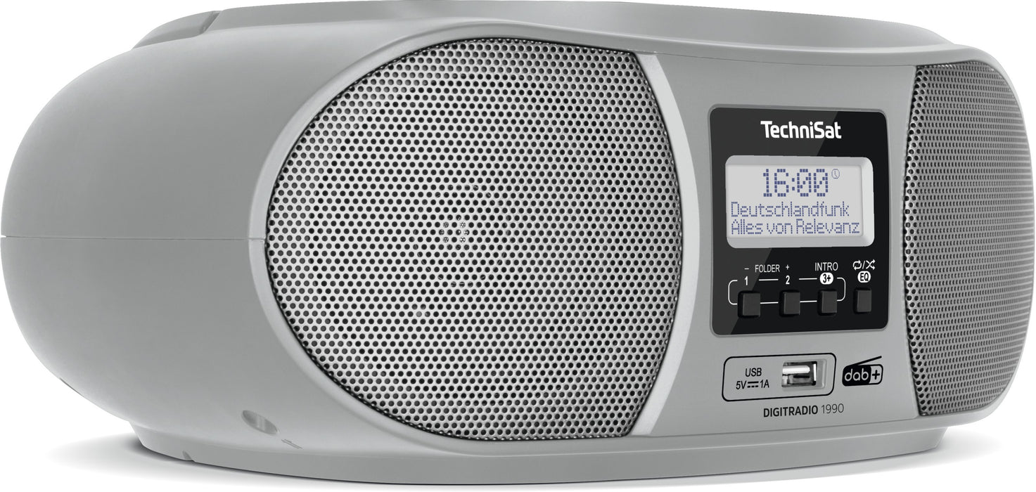 EAN 4019588139527 - TechniSat DigitRadio 1990 Analógico y digital 3 W DAB+, FM Plata Reproducción MP3 imagen 2