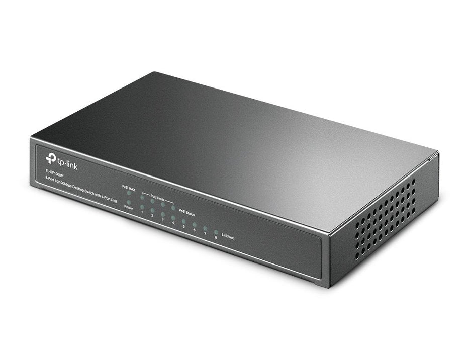 Switch Tp-Link Sf1008p 8 Puertos Rj-45 10 100 Poe