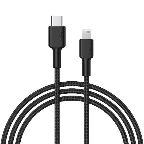 EAN 5902666662125 - AUKEY CB-CL02 1,2 m Negro imagen 1
