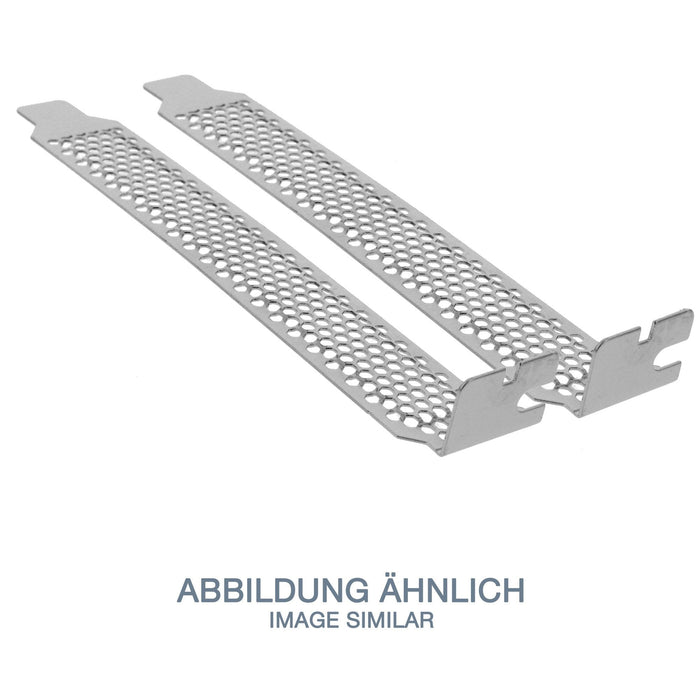 Inline Pci / Pci-E Slot Cover Bracket Perforado 2 Uds. Colocar