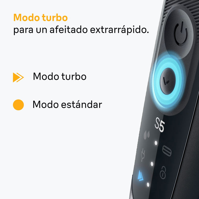 EAN 8700216646130 - Braun Series 5 52-B1000s Máquina de afeitar de láminas Negro imagen 4