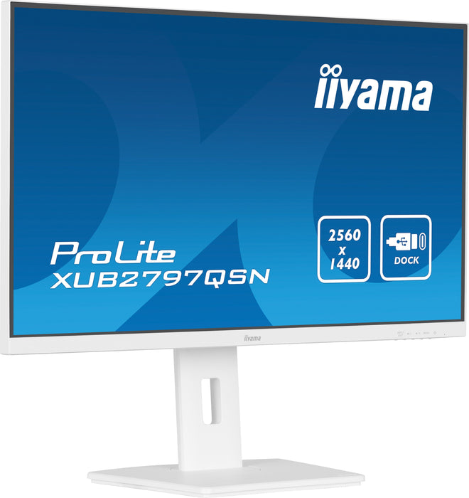 EAN 4948570125036 - iiyama G-MASTER XUB2797QSN-W2 pantalla para PC 68,6 cm (27") 2560 x 1440 Pixeles Quad HD LED Blanco imagen 5