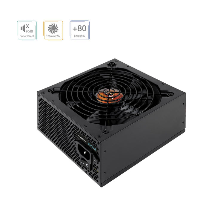EAN 8433281016347 - TooQ TQHELIOS-850SP unidad de fuente de alimentación 24-pin ATX Negro imagen 2