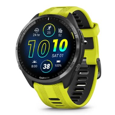Smartwatch Garmin Forerunner 965 (1.4") Amoled 47 Mm Digital 454 X 454 Pixeles Pantalla Táctil Amarillo Wifi Gps (Satélite)