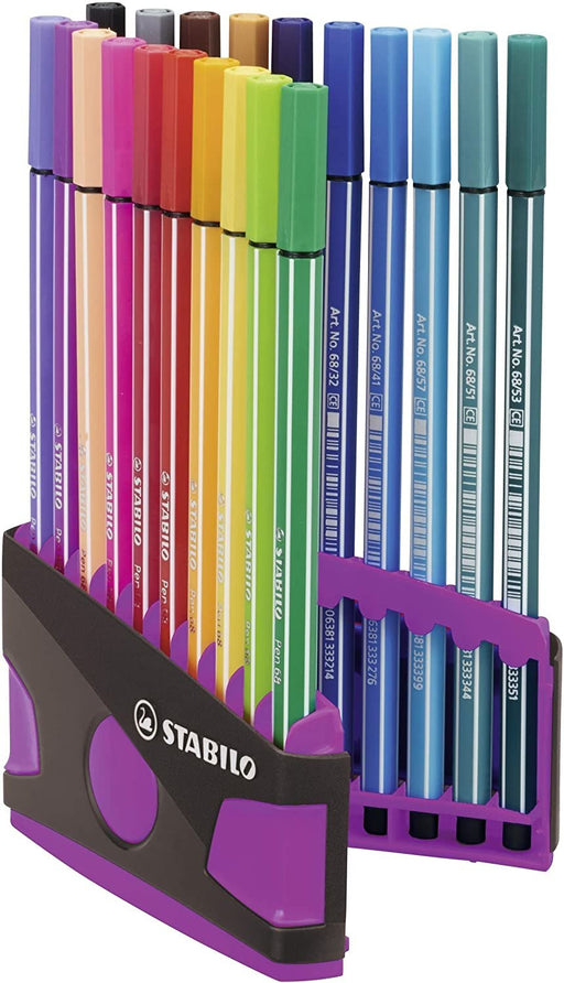 EAN 4006381551236 - STABILO Pen 68 rotulador Medio Multicolor 20 pieza(s) imagen 2