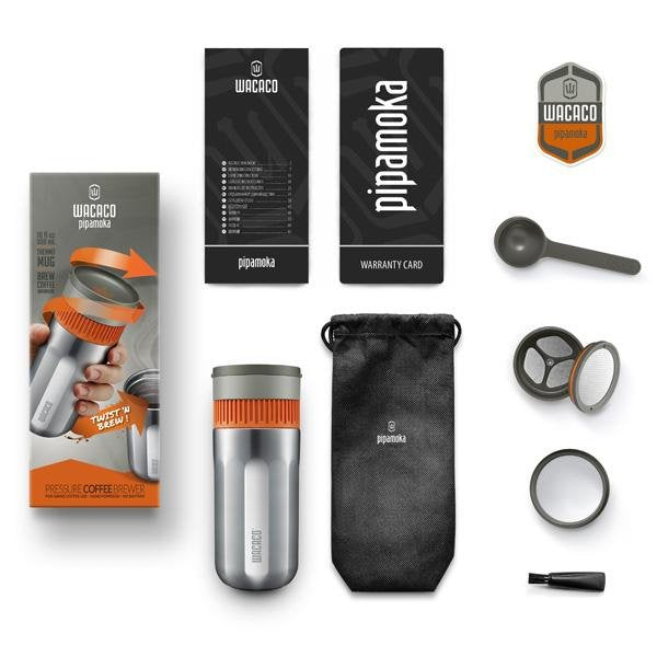 EAN 4897066230504 - Wacaco Pipamoka Naranja, Acero inoxidable imagen 2