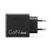 EAN 0195892129134 - Lenovo Dual USB-C 65W GaN Charger Universal Negro Corriente alterna Interior imagen 1