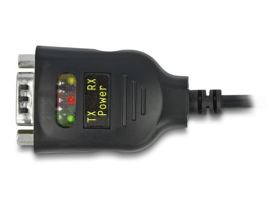 Delock 64154 Adaptador Usb 2.0 Tipo-A A Serie Rs-232 D-Sub 9 Pines 2,5 Kv Aislamiento Galvánico 2 M
