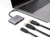EAN 4043619643370 - DeLOCK 64337 hub de interfaz USB 3.2 Gen 2 (3.1 Gen 2) Type-C 10000 Mbit/s Gris imagen 2