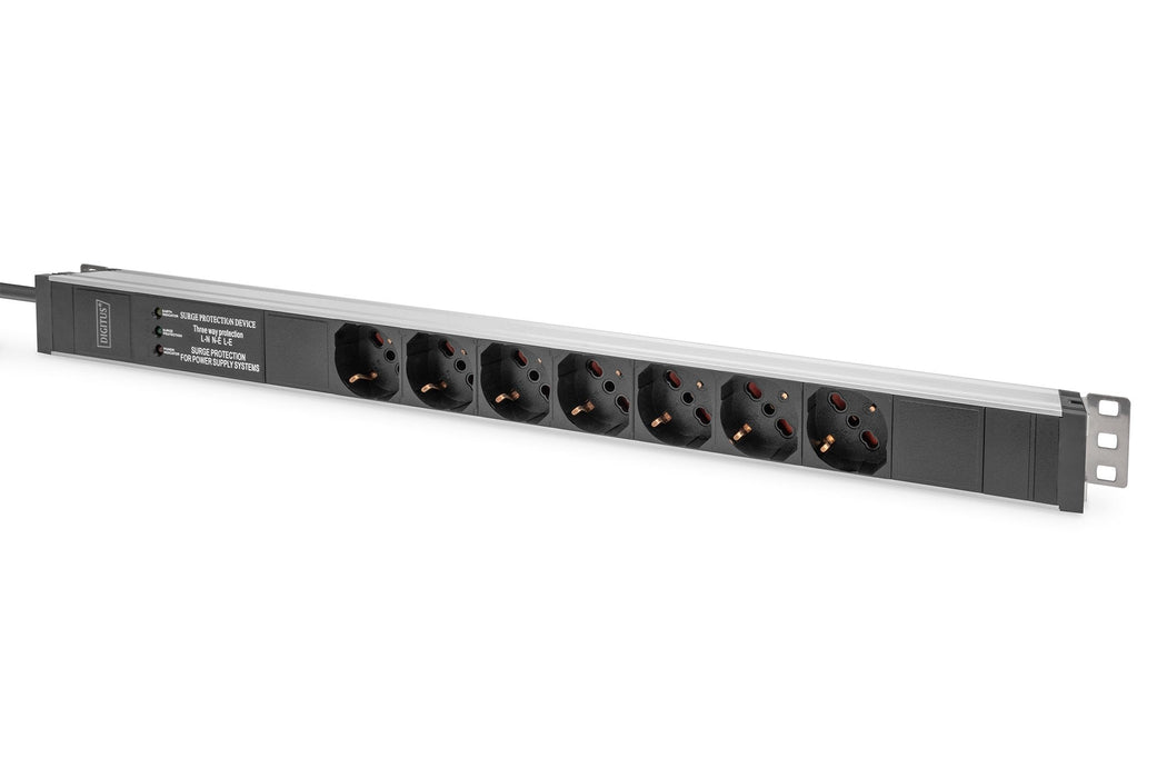 Regleta Italia - Digitus Pdu 7x 16a Salidas 230v 16a Negro