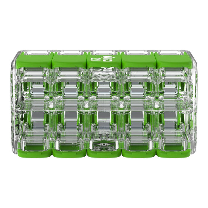 Wago Serie 221 - 10*4mm (15 Unidades) Verde Range