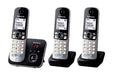 EAN 5025232675432 - Panasonic KX-TG6823GB teléfono Teléfono DECT Identificador de llamadas Negro, Plata imagen 1