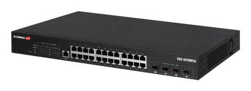 EAN 4717964705402 - Edimax TGS-5428PLX switch Gestionado 2.5G Ethernet (100/1000/2500) Energía sobre Ethernet (PoE) 1U Negro imagen 1