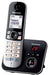 EAN 5025232675401 - Panasonic KX-TG6821GB teléfono Teléfono DECT Identificador de llamadas Negro imagen 1