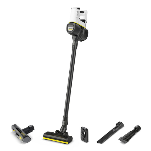 EAN 4054278987286 - Kärcher VC 4 Aspiradora escoba 2 en 1 Batería Secar Espuma Sin bolsa 0,65 L Negro, Blanco 2,5 Ah imagen 1