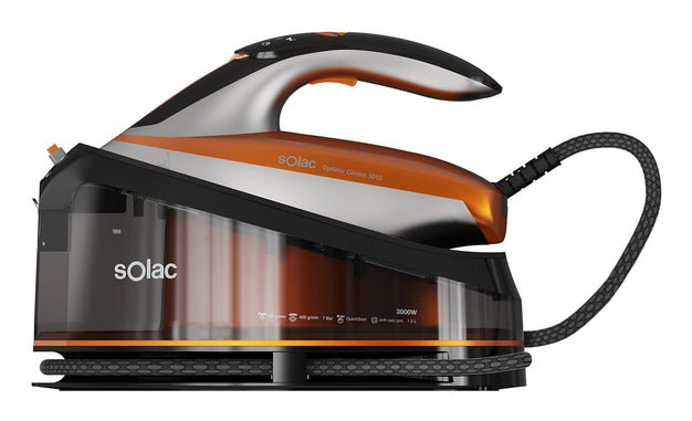 EAN 8433766187210 - Solac Optima Center 3010 3000 W 1,5 L Suela de cerámica Negro, Naranja, Plata imagen 1