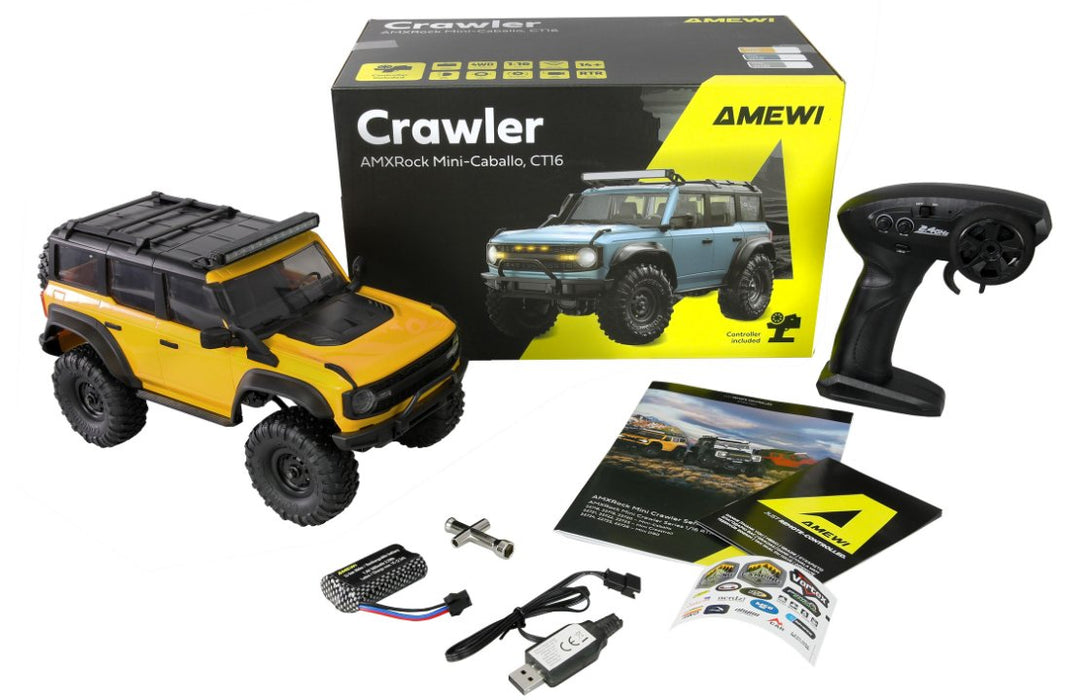 EAN 4262500342707 - Amewi 22718 modelo controlado por radio Camión oruga Motor eléctrico 1:16 imagen 2