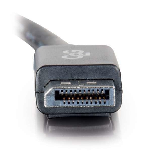 C2g 3ft Ultra High Definition Displayport Cable With Latches 8k Displayport Cable M/M Cable Displayport Displayport (M) A Displayport (M) 91.4 Cm Trabado Negro