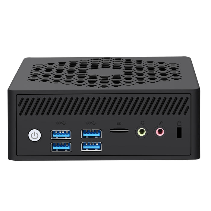 EAN 8436588882691 - Leotec LEMPC09 PC/estación de trabajo barebone Cubo Negro imagen 1