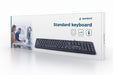 EAN 8716309085830 - Gembird KB-U-103-PT teclado Oficina USB Portugués Negro imagen 4