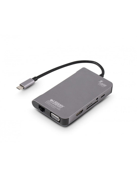 EAN 3760170881522 - Urban Factory TCM16UF base para portátil y replicador de puertos Alámbrico USB 3.2 Gen 1 (3.1 Gen 1) Type imagen 1