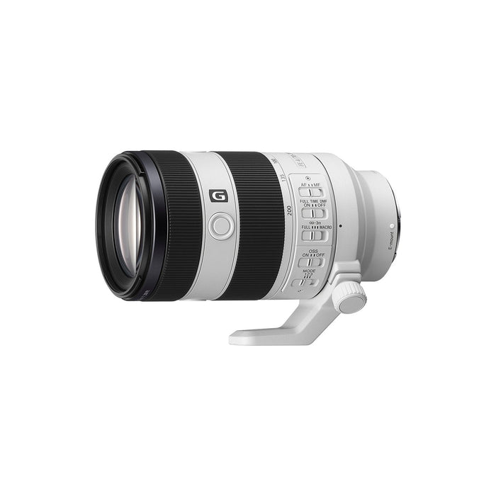Sony Fe 70-200mm F4 Macro G Oss Ii, Lente Blanco Negro, Para Cámaras Sony Con Montura E Sel70200g2